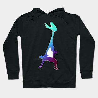 A women’s trio doing Eiffel Tower Hoodie